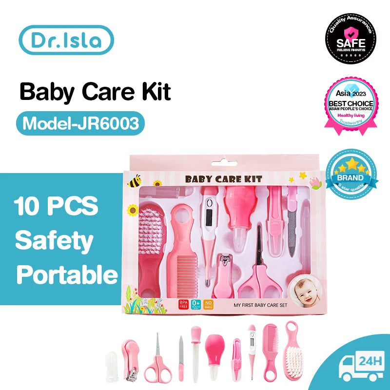 Dr.isla Kids Gift 10Pcs/set Newborn Baby Care Kit