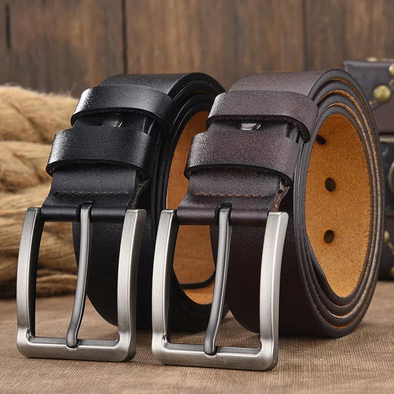 Men Belt Male High Quality Leather Belt Men