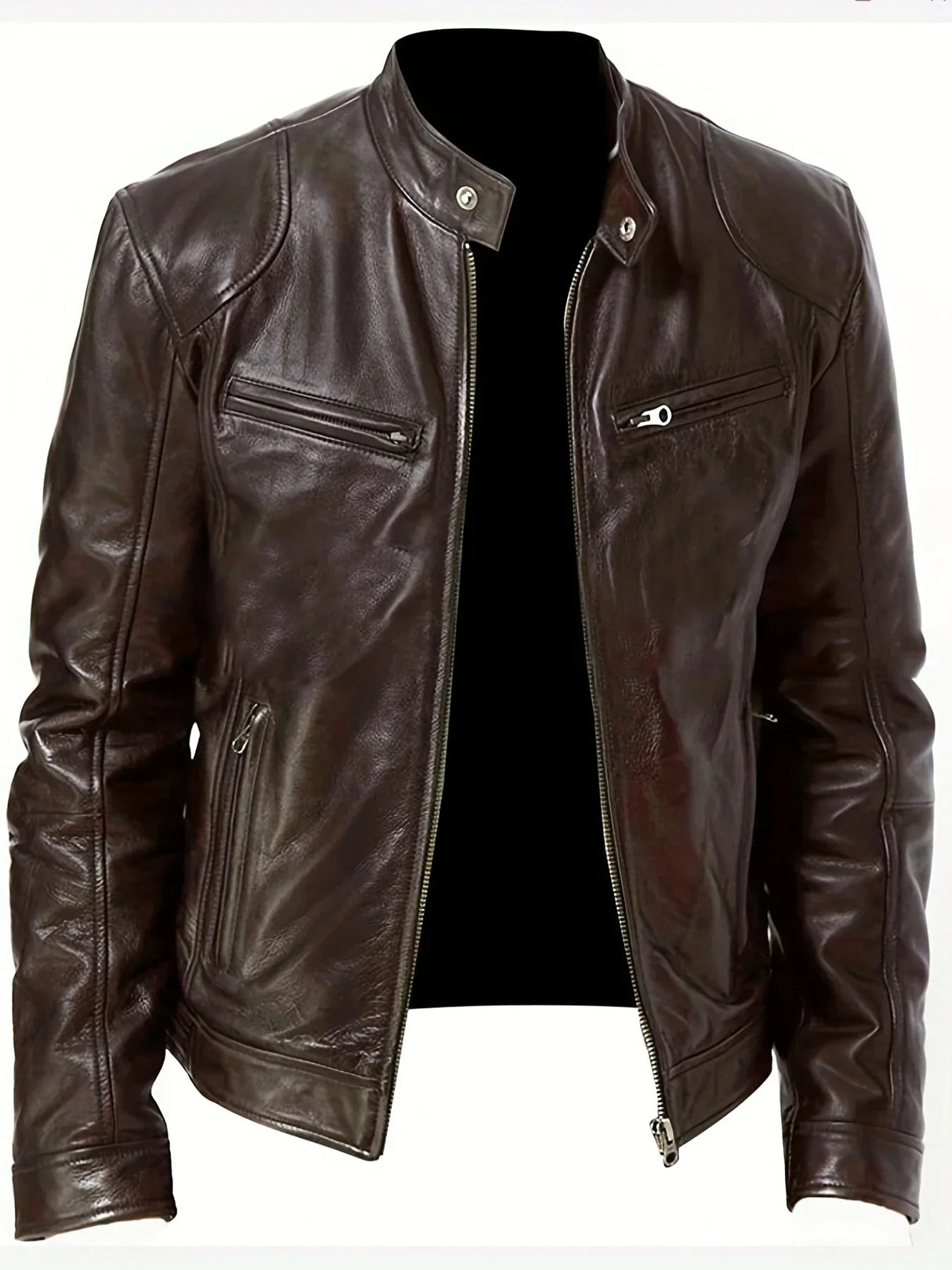 Leather Coats Men's Cold Jackets Winter Sweat-shirt Nature