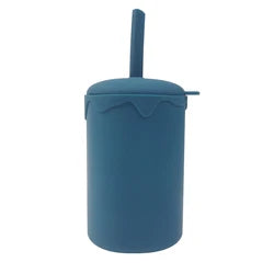 Baby Drinking Cup Silicone Baby Straw Cup Infant