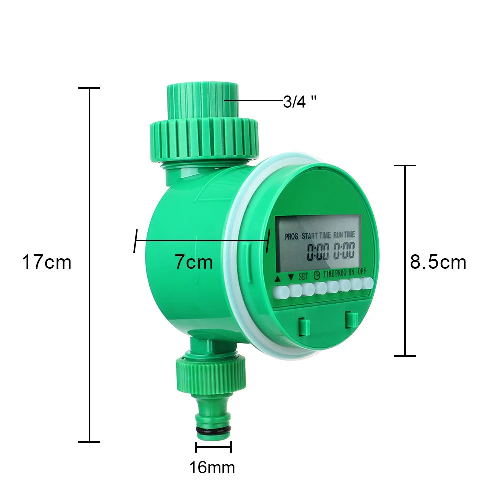 LCD Display Garden Watering Timer Electronic Automatic Drip