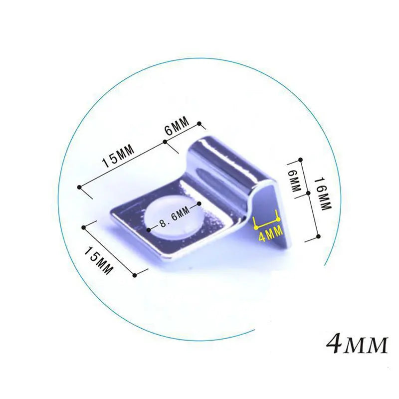 4pcs Aquarium Cover Support Bracket Stainless Steel Tank