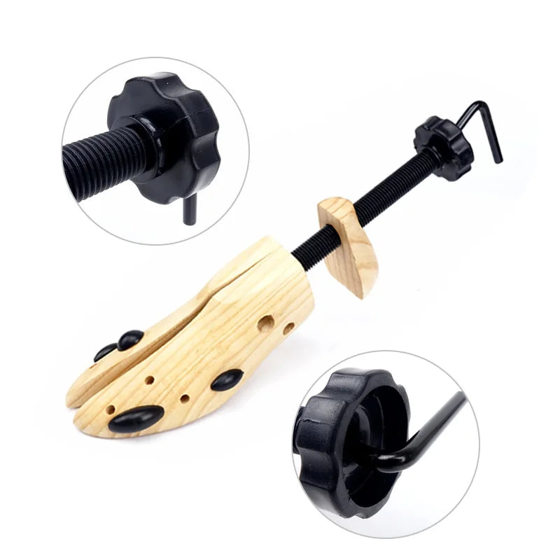 Shoe Stretcher Wooden Shoes Tree Shaper Rack Wooden