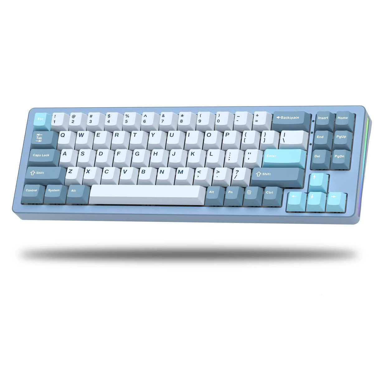 Full Aluminum Mechanical Keyboard Wireless Keyboard Bluetooth/2.4Ghz/Wired Tri-Mode
