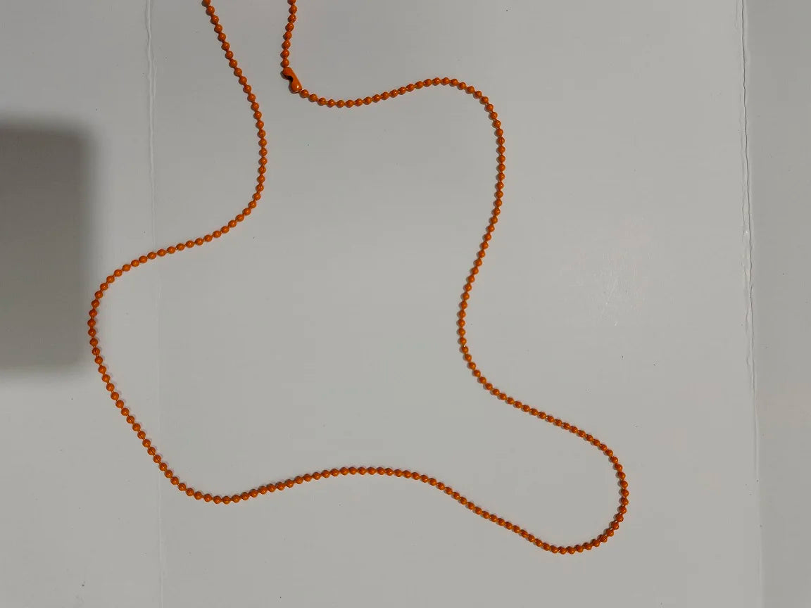 2023 New Hip Hop Colorful Cross Necklace Ladies