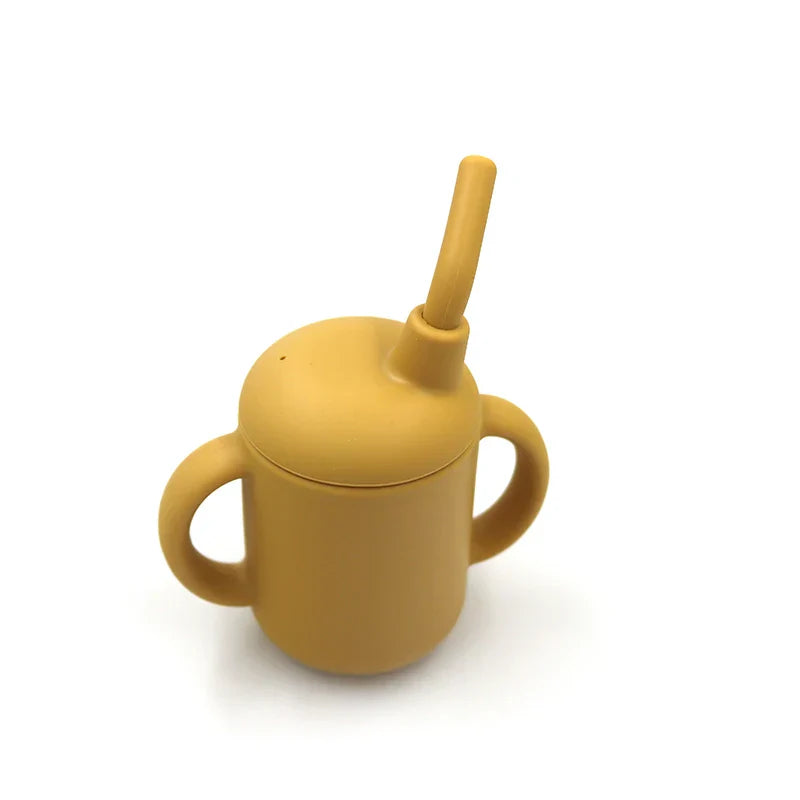 BPA Free Kids Open Cup Silicone Drinking Mug