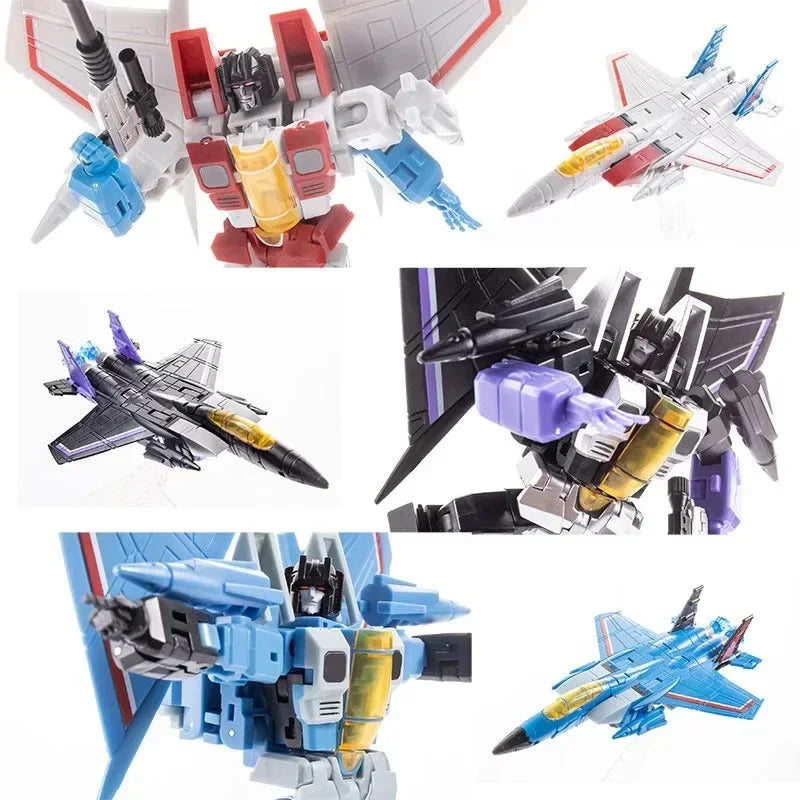 JINBAO Starscream Thundercracker Skywarp F15 FG01 DS01 DF06