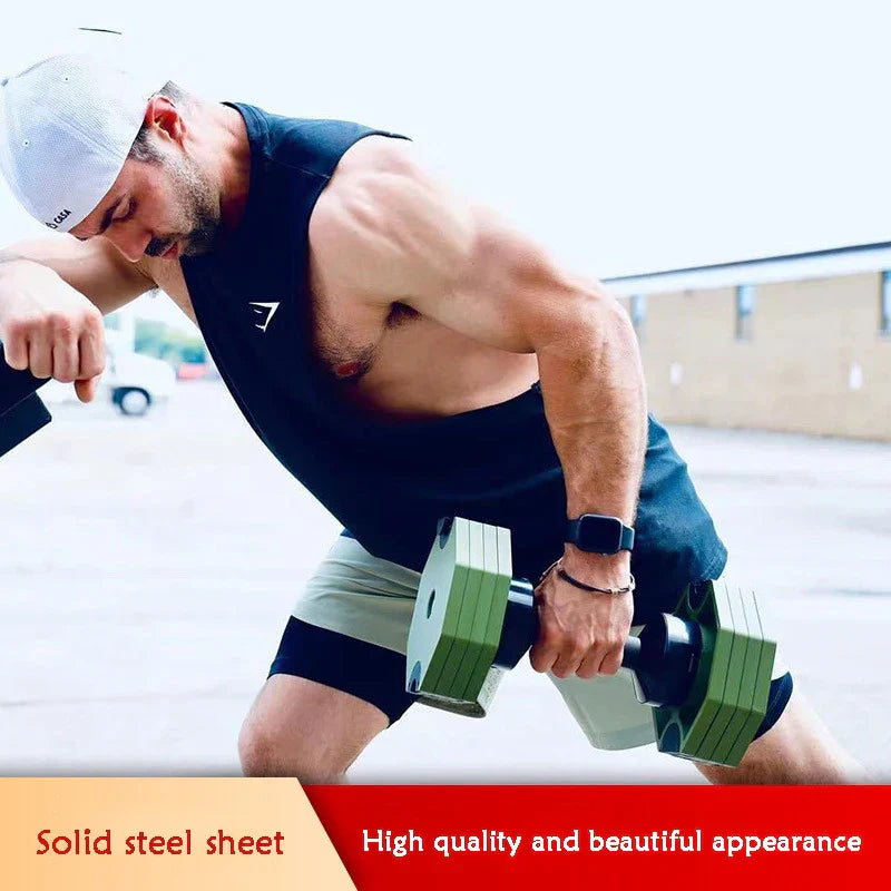 Decagonal Adjustable Dumbbells for Men and Women, New