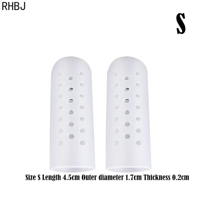 2Pcs Silicone Gel Thumb Corrector Bunion Foot Toe