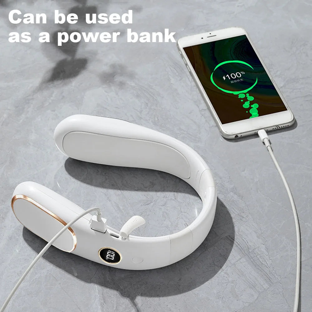 8000mAh Electric Neck Heater USB Charging Digital Hand