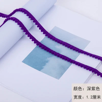 Pom Pom Trim Lace Ribbon Ball 11mm MINI