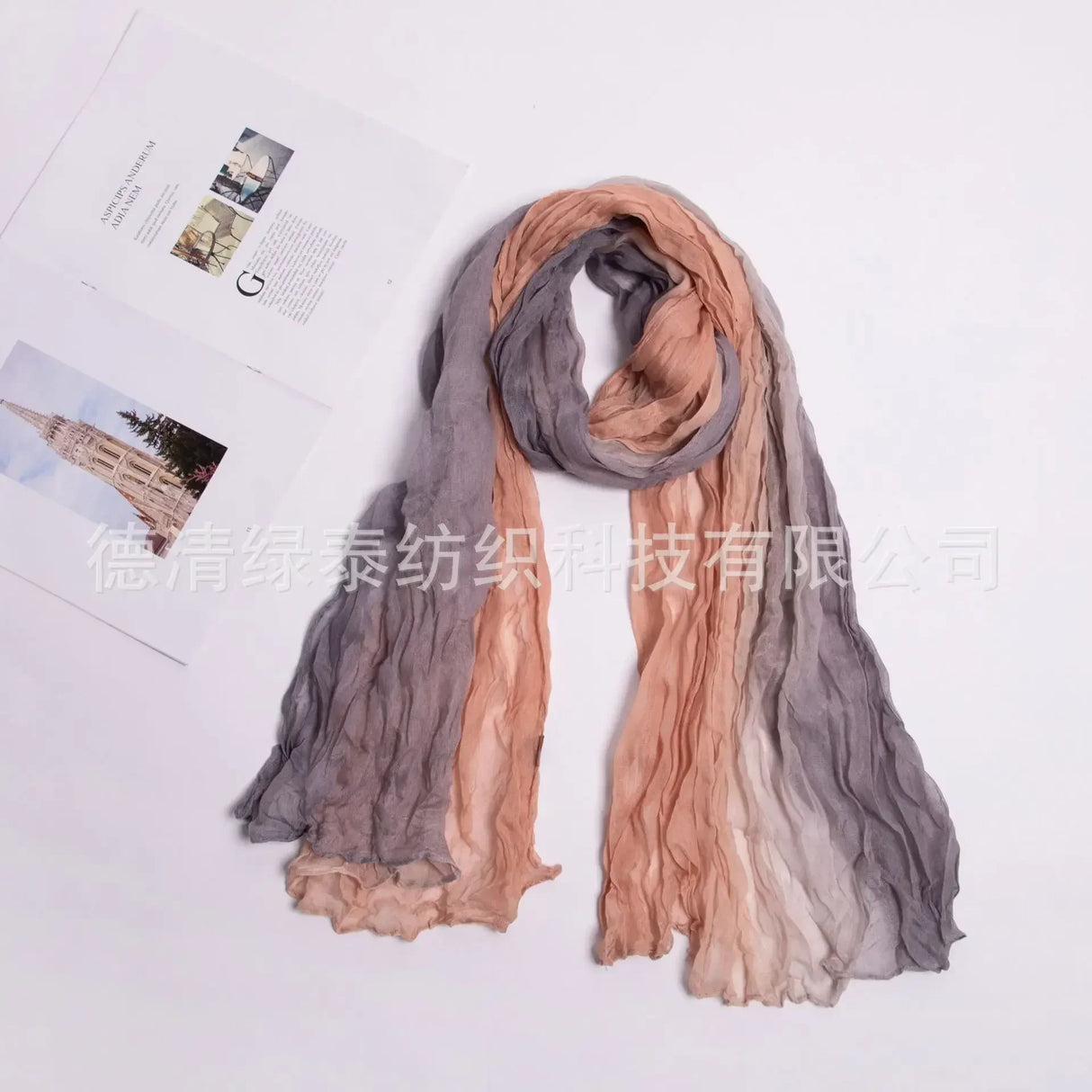 180x90cm Women Patchwork Scarf Muslim Crinkle Hijab Headwraf