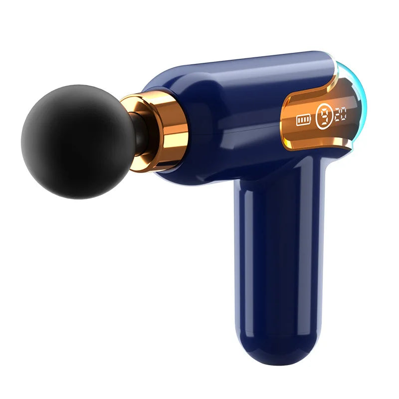 LCD Mini Fascia Gun Portable Electric Neck Membrane