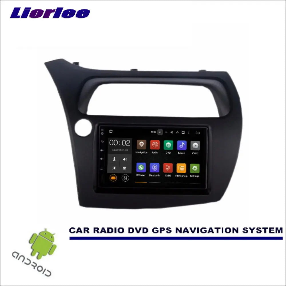 2DIN Android Multimedia Player for Honda Civic 2006-2012