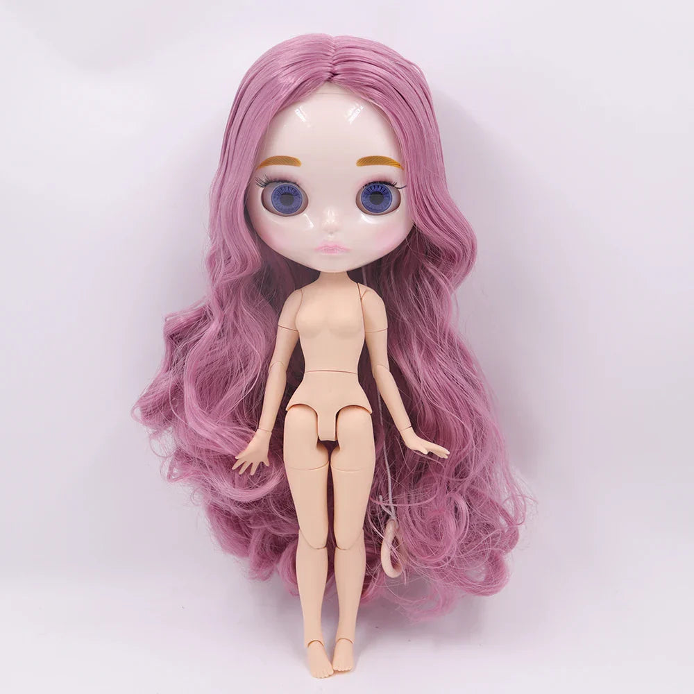 ICY DBS Blyth Doll 1/6 Joint Body 30CM BJD toys Natural shiny face with extra hands AB DIY Fashion Dolls girl gift