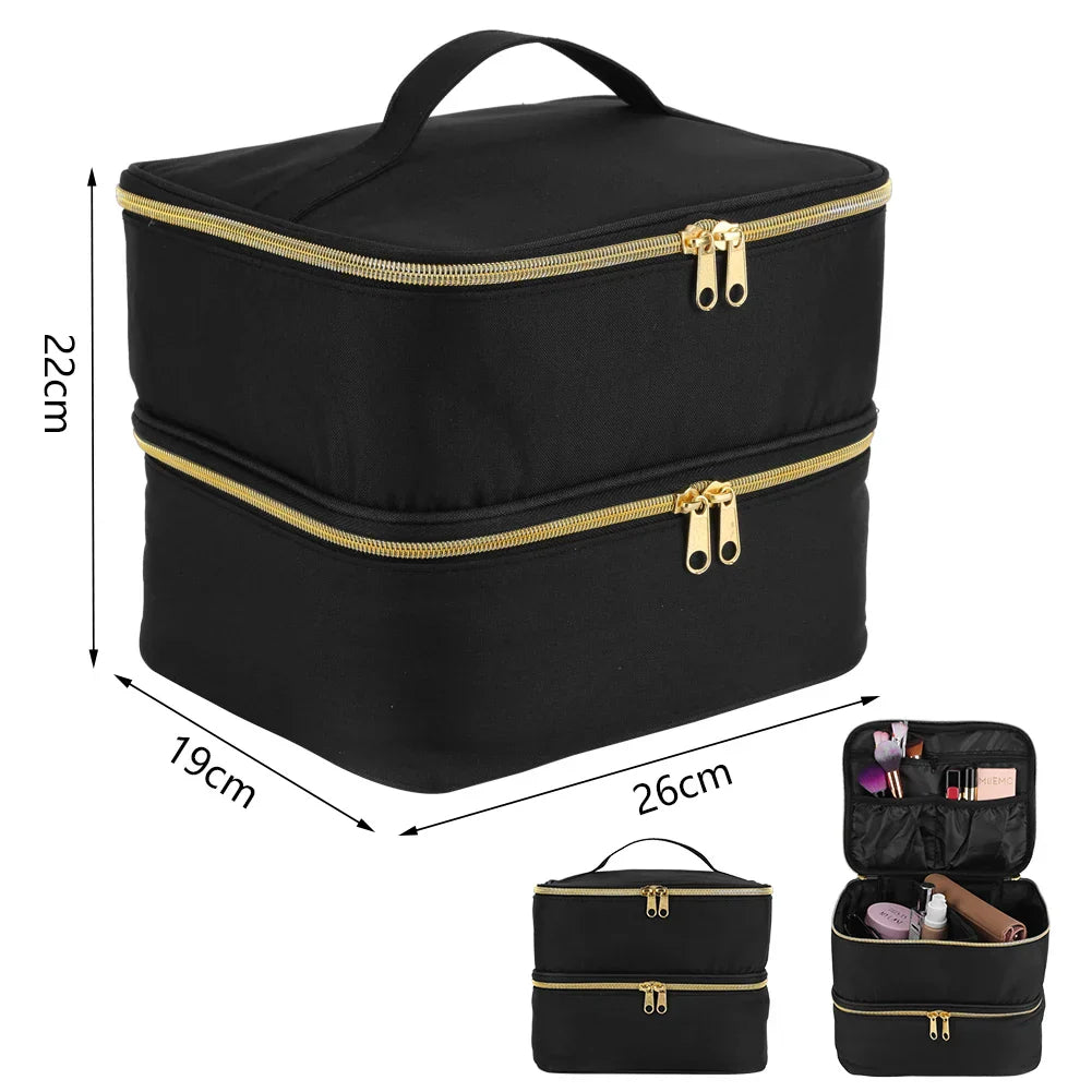 Nailpolish Organizer Bag Removable Nail Box Storage with