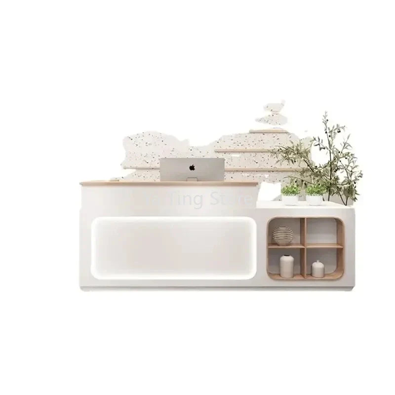 Mobile Display Reception Desk Front Bar Counter Luxury