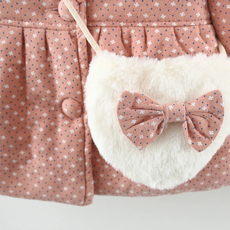 Winter Outerwear Infant Girl Clothes Toddler Jacket For