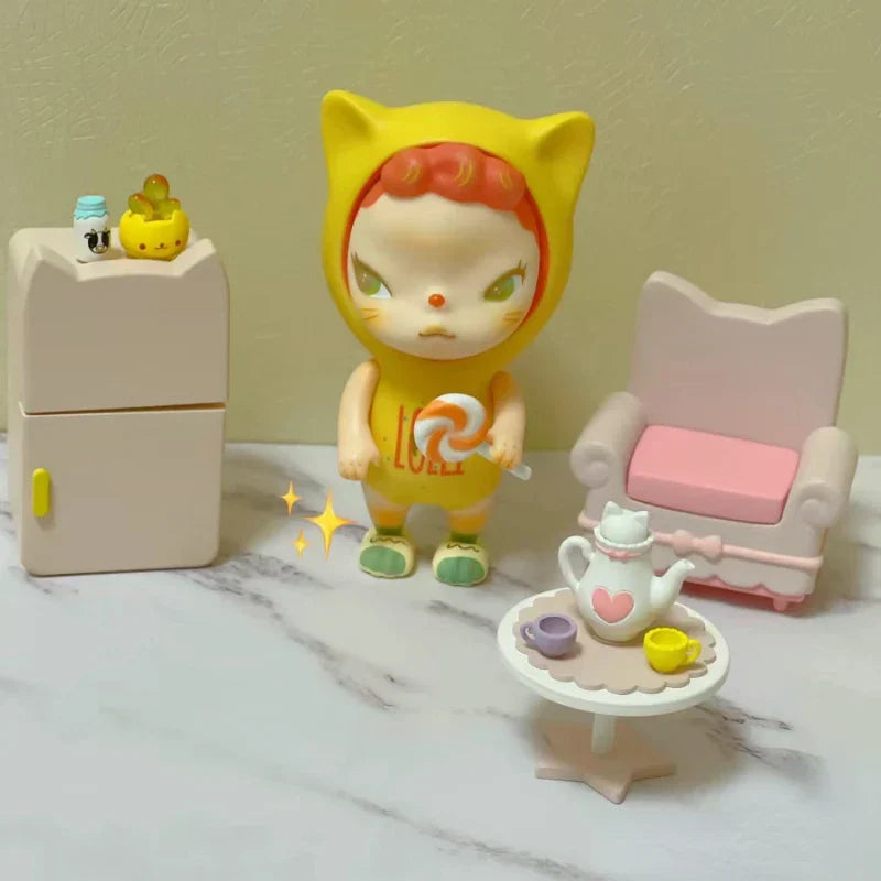Sooya Lollipop Candy Figure Toy Yellow Cat Kitty