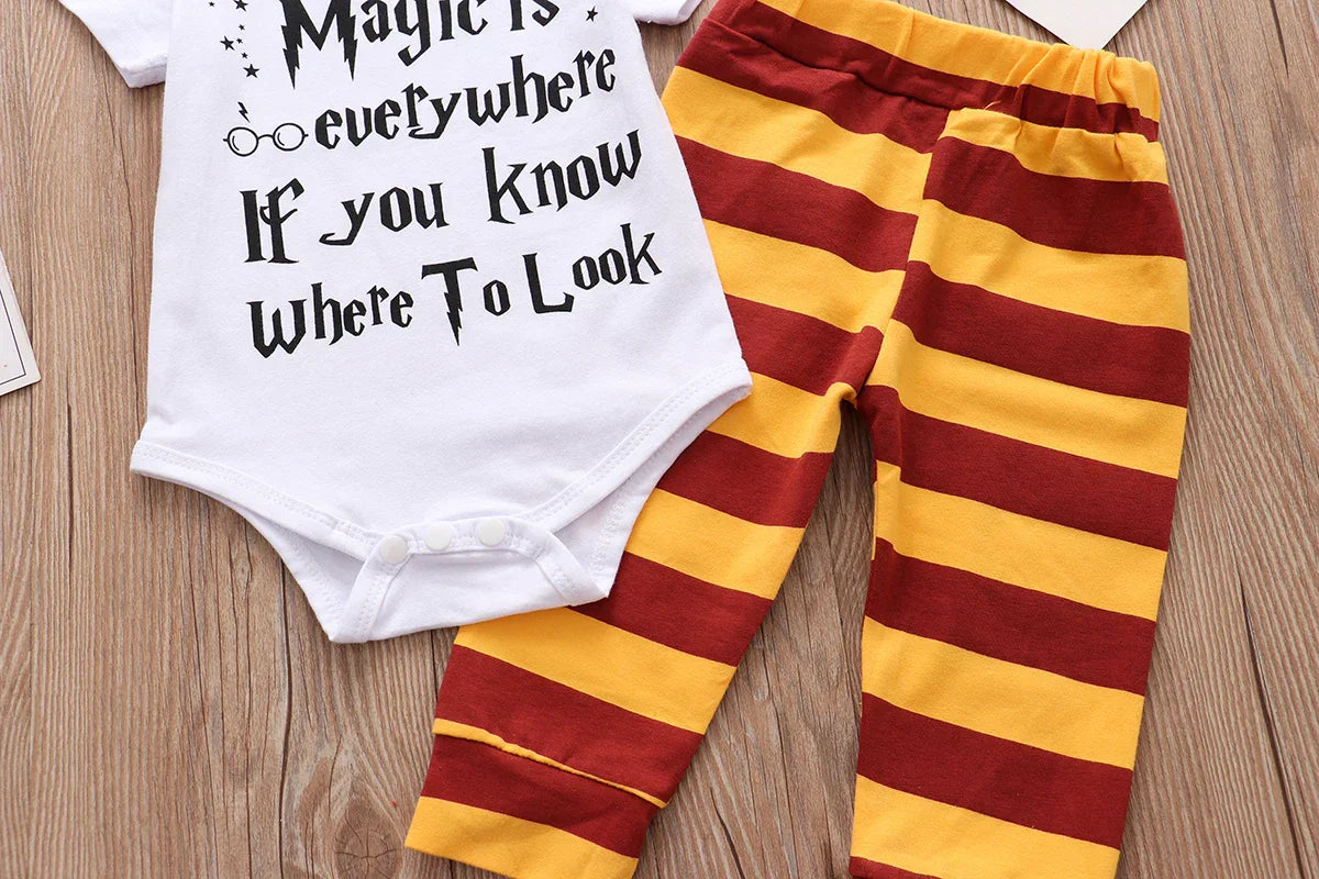 Newborn Baby Clothes 3 Pieces Sets 2023 Halloween