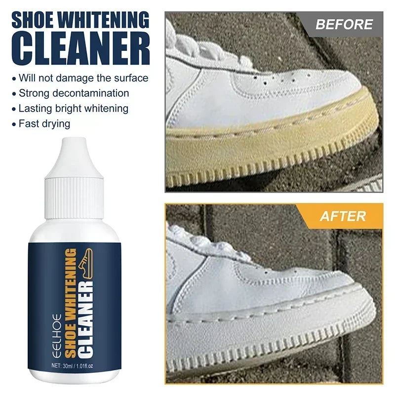 Shoe Whitening Cleanser Deep Cleaning Brightening Remove Yellow