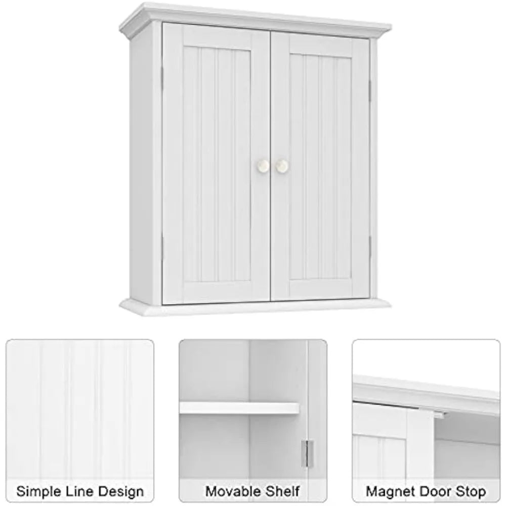 Bathroom Wall Cabinet,Over The Toilet Space Saver Storage