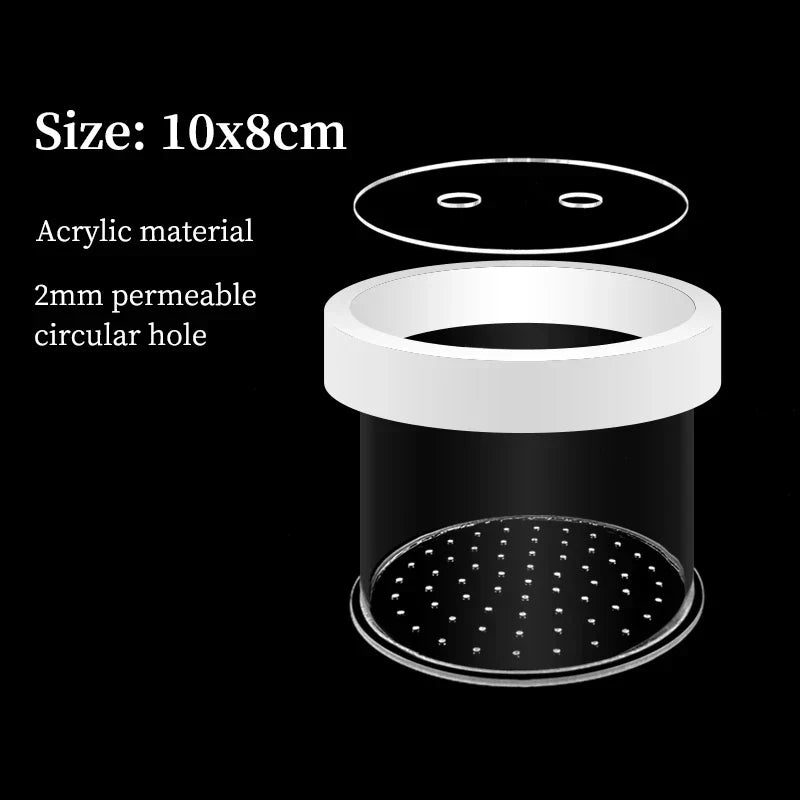Acrylic Fish Tank Incubator Aquarium Breeder Suspended Fish