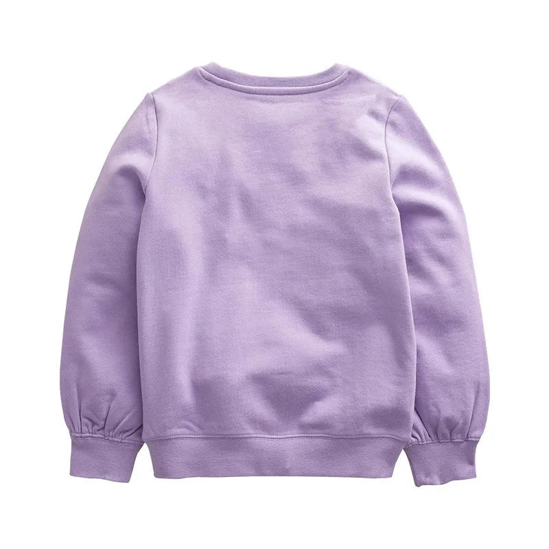 Jumping Meters 2-7T Autumn Spring Baby Girls Sweatshirts