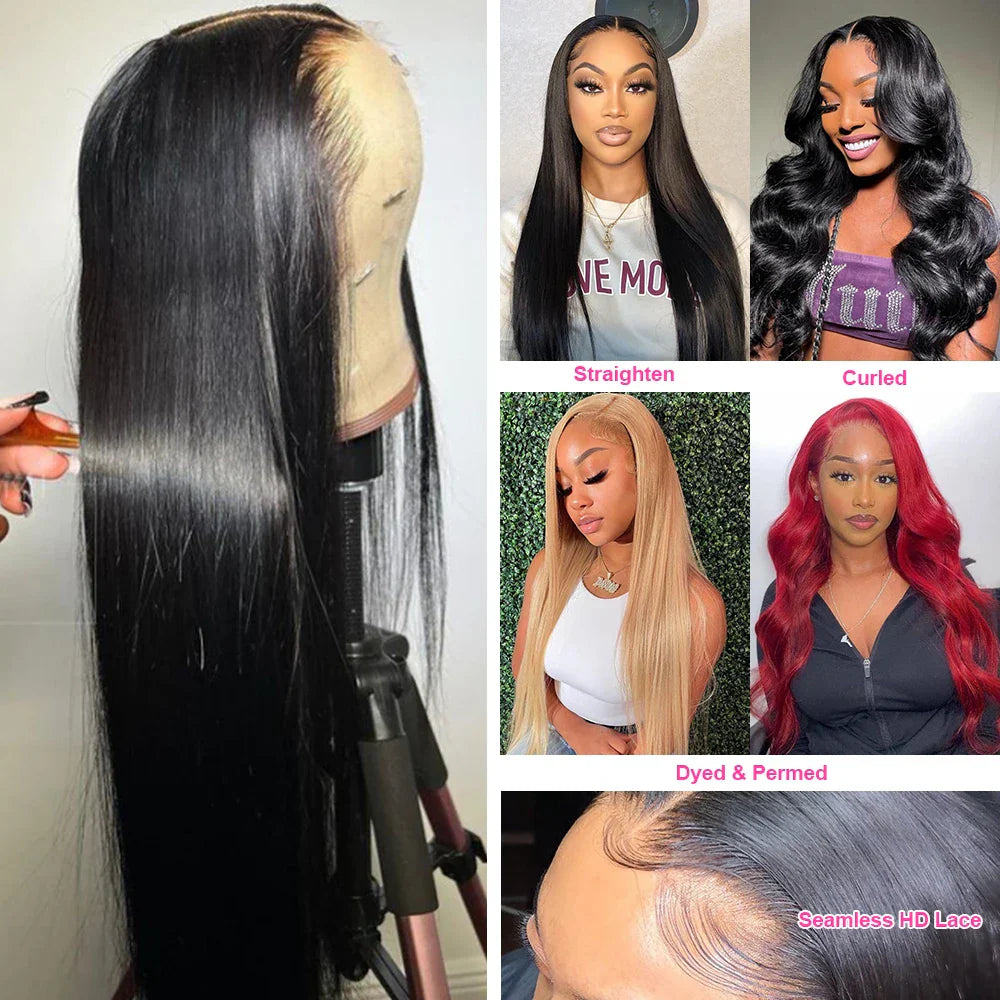 360 Full Lace Frontal Wig Human Hair Pre