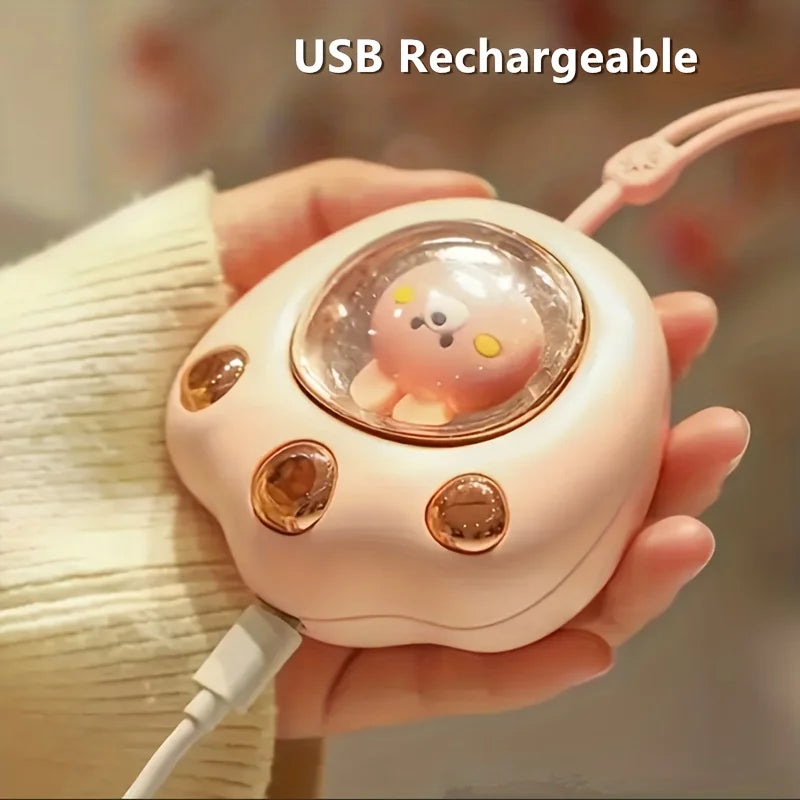 USB Rechargeable Hand Warmers Explosion-proof Cartoon Student Heaters