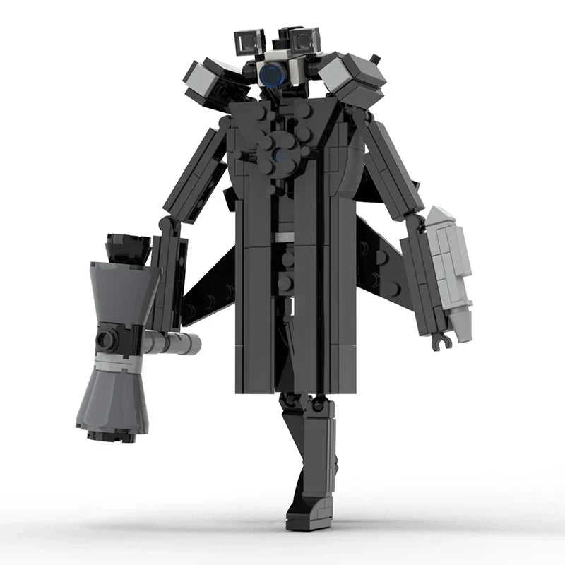MOC Skibidi Toilet Upgraded Titan Cameraman Building Block