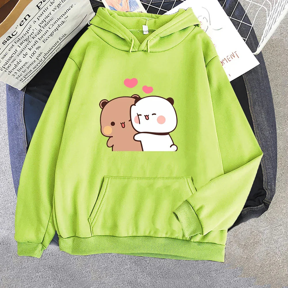 Cartoon Panda Bubu And Dudu Women Plus Size