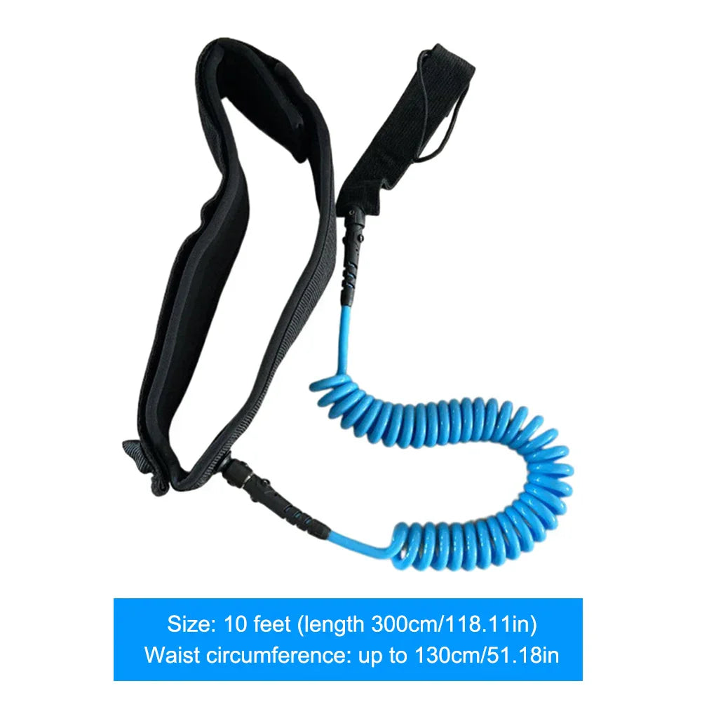 Coiled Leash Maximum Tensile Length Up To 10