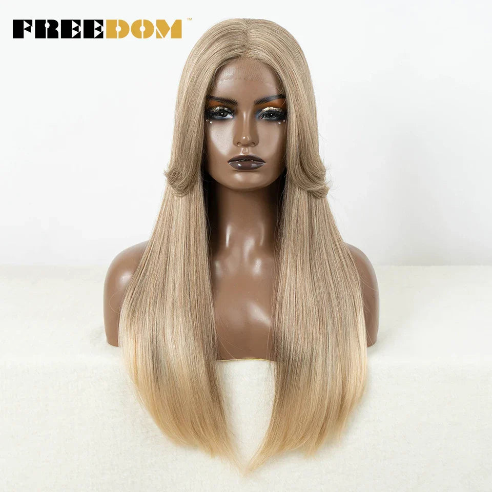 FREEDOM Synthetic Lace Front Wigs For Black Women