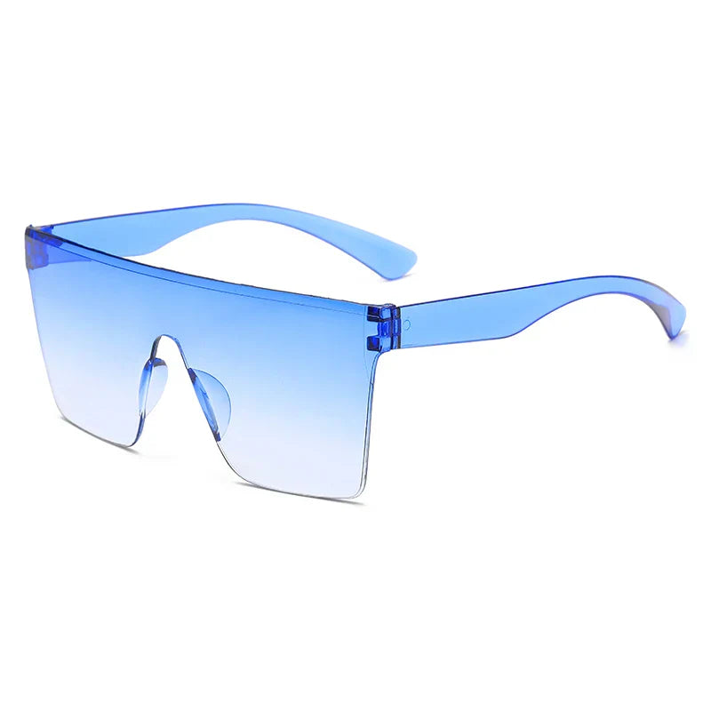 New Trendy Large Frame Connected Sun Glasses 2024