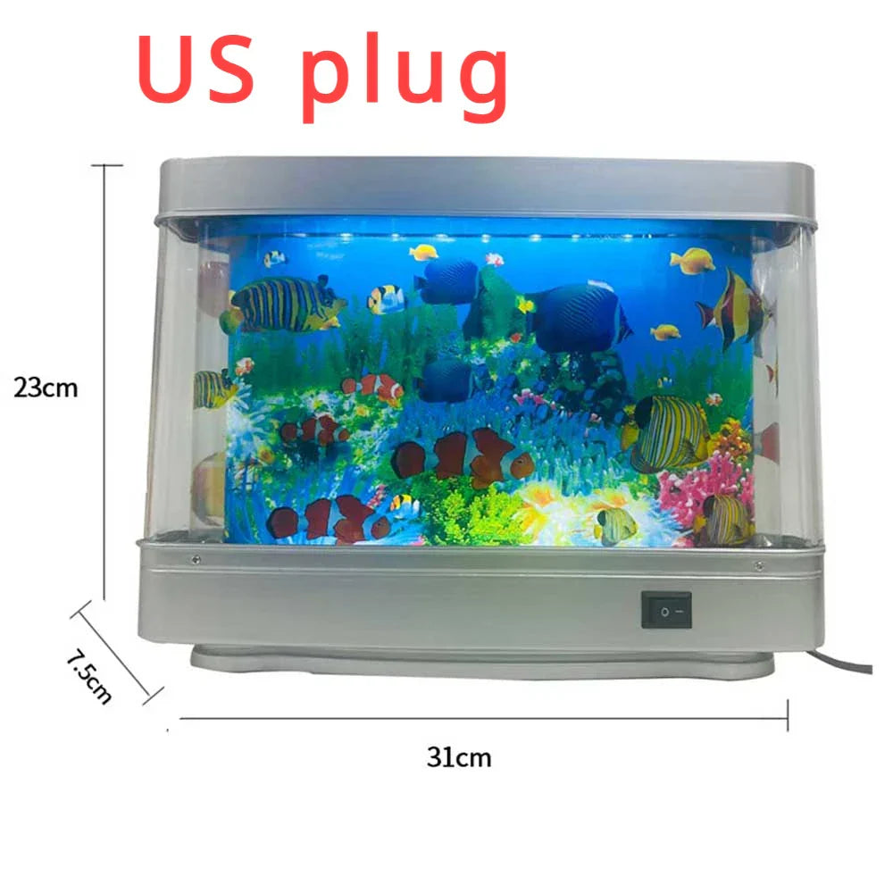 LED Aquarium Fish Tank Lamp Landscape Lamp Living