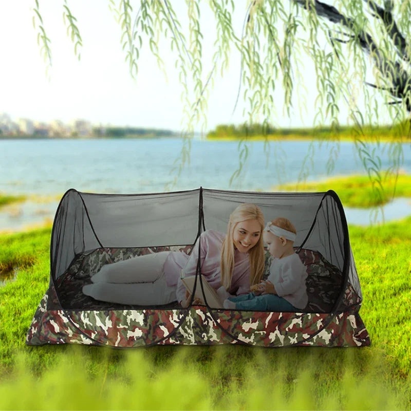 Camping Mosquito Net Tarp Tents Waterproof Travel Folding