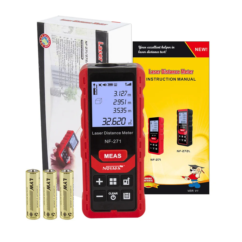 Noyafa NF-271 Laser Distance Meter 40M 80M Rangefinder