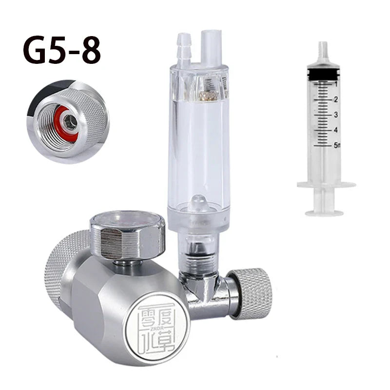 Aquarium CO2 regulator Aquarium aluminum alloy simple single