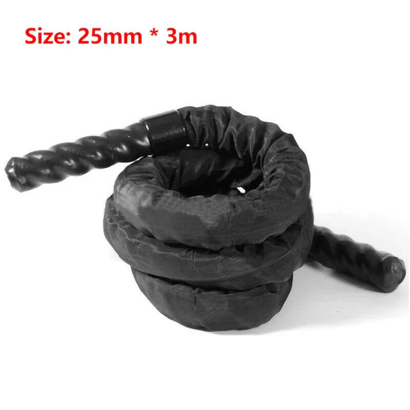 3mx25mm Diameter Fitness Battle Heavy Exercise Training Rope