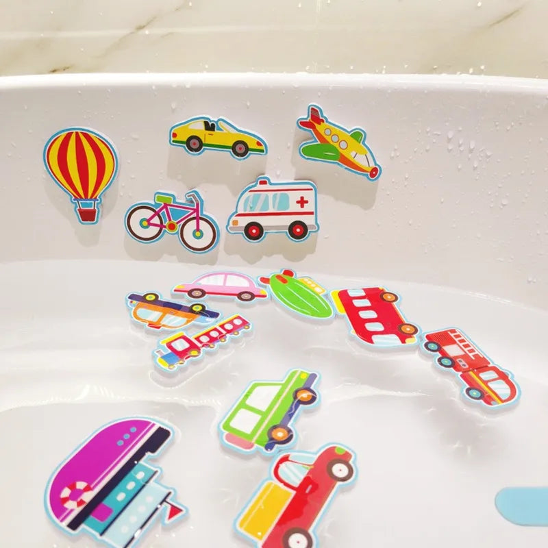 Baby Bath Toys Cars Boat Cognitive Floating Toy