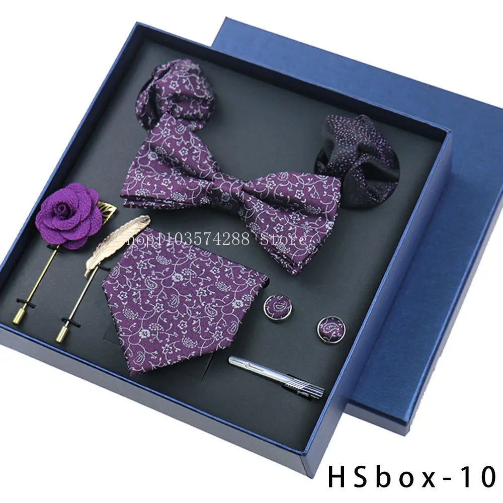 Luxury High Grade Mens Tie Set Nice Gift
