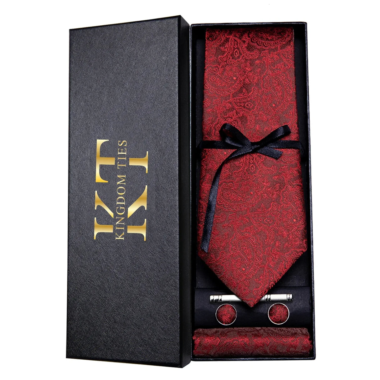 HiTie Navy Plaid For Men Silk Woven Ties