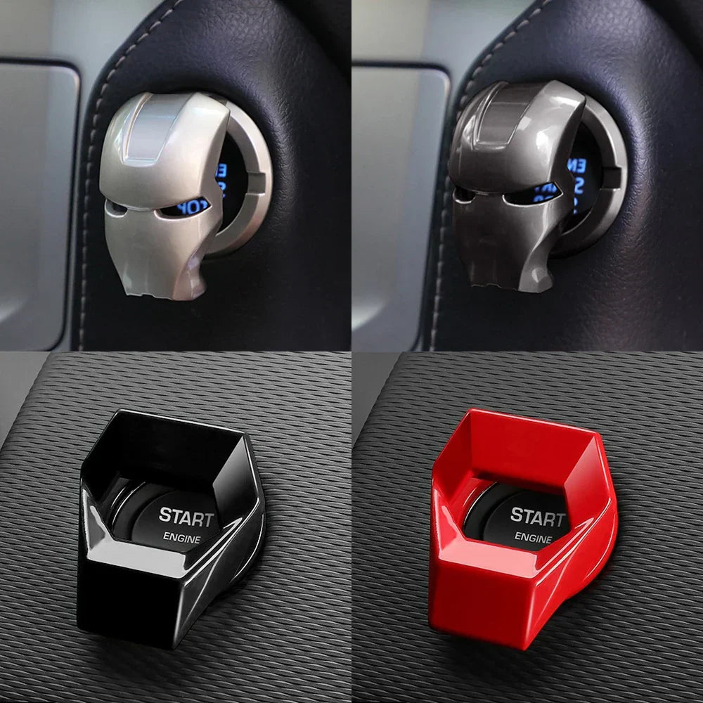 Car Interior Engine Start Stop Switch Button Cover