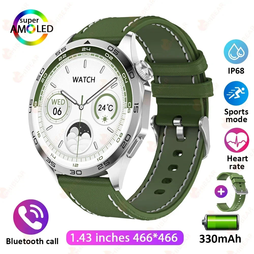 New WATCH GT 4 Smart Watch Men GPS