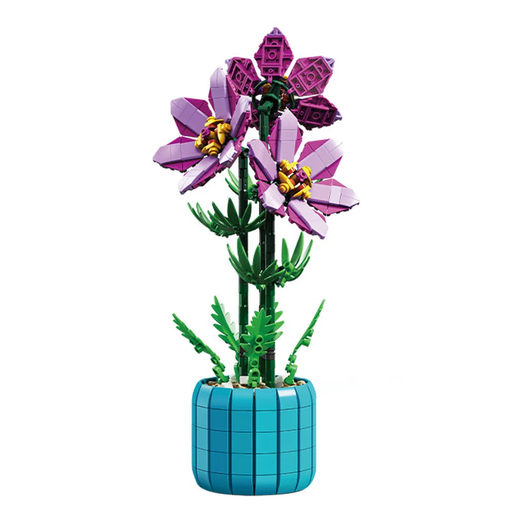 City Creativity Bouquet Flower Cymbidium Faberi Bonsai Potted