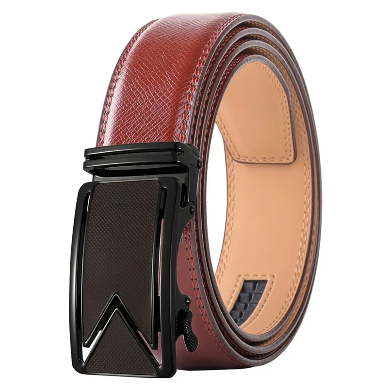 Plyesxale Men Belt 2024 Cowhide Genuine Leather Belts