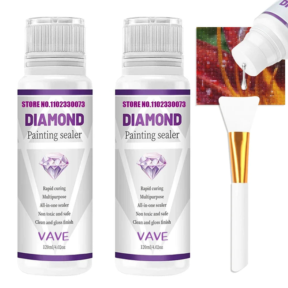 5d Diamond Painting Art Glue Permanent Hold Shine