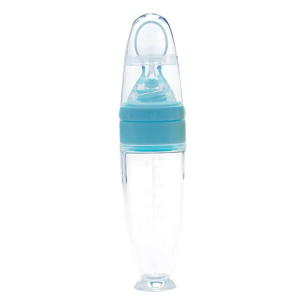 Baby Spoon Bottle Feeder Dropper Silicone Spoons for