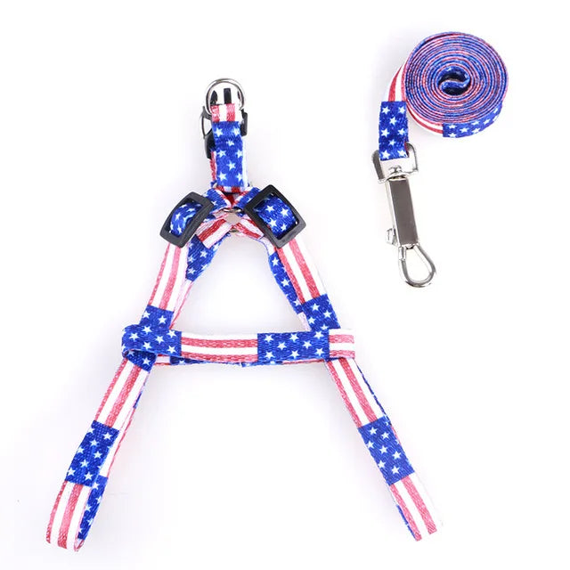 Nylon Dog Pet Puppy Cat Adjustable Harness with